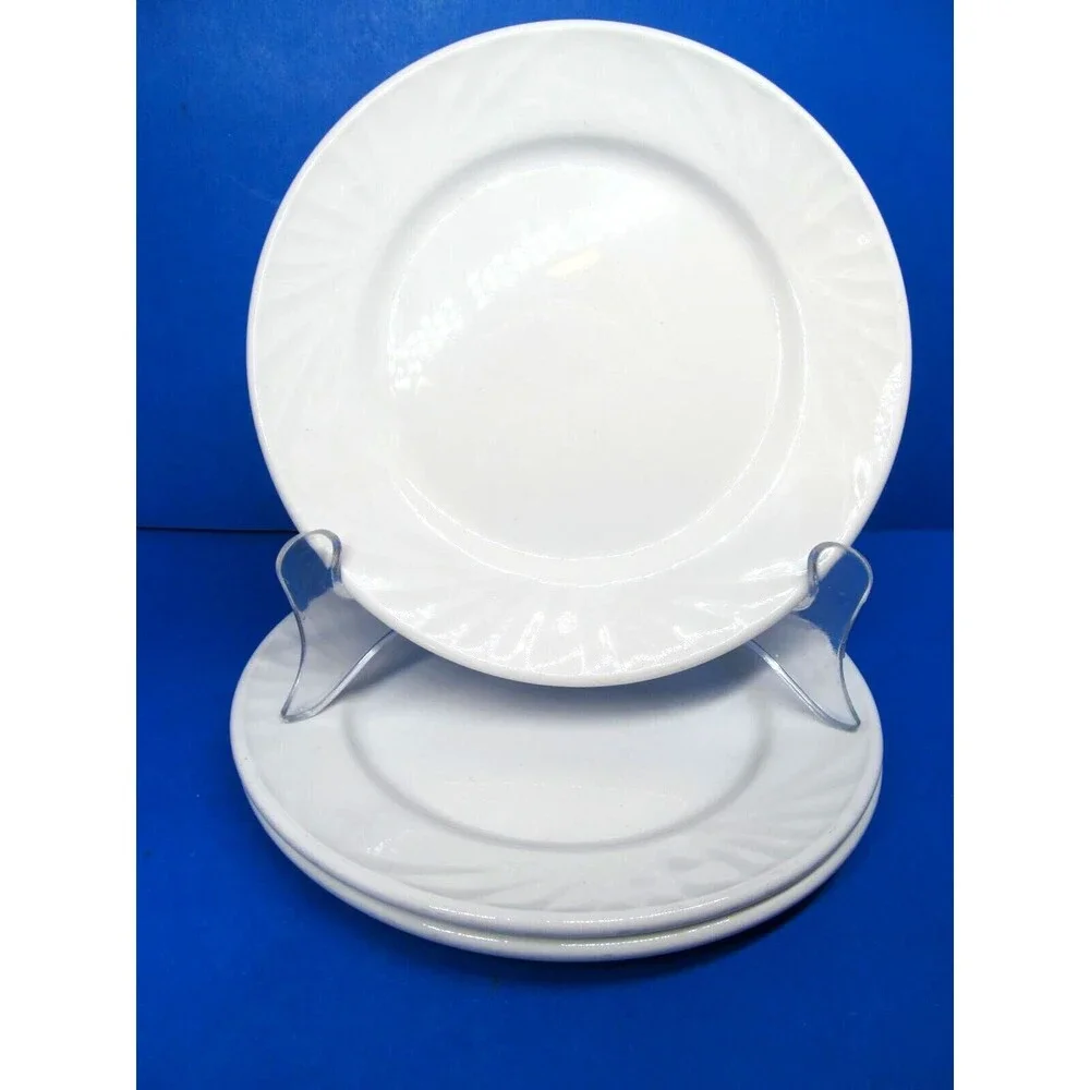 Dudson Olympus Set Of 3 White 6 3/8